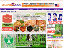 Tablet Screenshot of portal.dumei.com